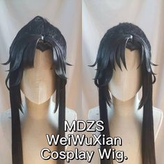 The wig will ship with a head mannequin...we tried without once, and the wig got ruined X( ** Before you order ** 1, Contact the seller before making the purchase. 2, This item is MADE TO ORDER, which means it will take 5-7 weeks to make after you place the order. 3, Please provide your head diameter to us, so we can make the wig comfier for you.  4, Custom-made items CAN NOT be returned. ** About the item** - High-heat fibre synthetic wig  - Glue hairline  -Styled ** Shipping ** - Contact the seller for shipping information    the estimation for shipping to the US is under $50 depending on how fast / size the wig, WWXwig's shipping usually costs around $35 based on the most recent exchange rate. - UK / China dispatch depends on the location - Parcel will take 1-6 weeks to arrive in your c Wig Glue, Head Mannequin, Womens Costumes, Cosplay Wig, Synthetic Wig, Cosplay Wigs, Synthetic Wigs, Your Head, Glue