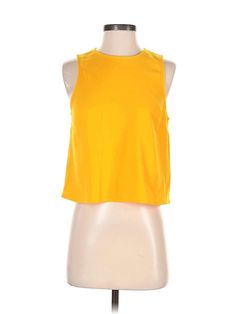 Express Sleeveless Top Size: Small Yellow Tops - used. 98% POLYESTER, 2% SPANDEX, Halter, | Express Sleeveless Top Yellow Halter Tops - Used - Size Small Cheap Sleeveless Yellow Halter Top, Cheap Yellow Sleeveless Blouse Tank Top, Yellow Halter Top, Yellow Tops, Halter Tops, Yellow Top, Sleeveless Top, Women Handbags, Womens Tops