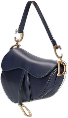 Designer Saddle Bag With Removable Pouch, Designer Saddle Bag, Blue Luxury Leather Saddle Bag, Luxury Blue Leather Saddle Bag, Designer Evening Saddle Bag, Designer Saddle Bag With Detachable Strap, Christian Dior Saddle Bag, New Taiwan Dollar, Dior Saddle