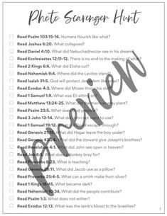 a printable question sheet for the bible