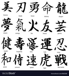 the chinese characters are written in many different languages, and they appear to be english or japanese