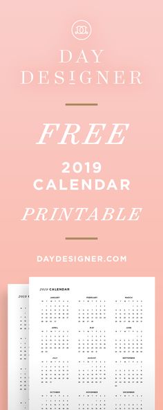 a pink and white calendar with the words free printable on it, in front of a