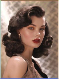 Discover the charm of yesteryear with our collection of retro hair ideas! From glamorous 1950s curls to chic 1960s updos, these vintage styles bring classic elegance and flair to modern-day looks. Whether you're aiming for a polished pin-up look or a relaxed, nostalgic vibe, find the perfect retro hairstyle to suit any occasion. Embrace the timeless beauty of the past and turn heads with these iconic hair ideas! Look Gatsby, Woman Braids, Glam Waves, Vintage Bob, Hollywood Waves