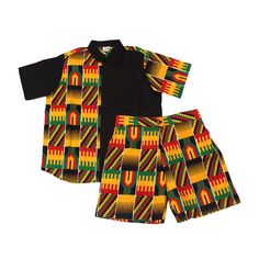 Our stylish Ankara Print Button-down Shirt and Short Set combines traditional African prints with modern design for a bold, fashion-forward look. Perfect for making a cultural statement, this coordinated outfit offers versatility and comfort for various occasions. The set features a relaxed yet tailored fit, ideal for both casual outings and semi-formal events. Wear it to summer parties, cultural festivals, or even as a unique twist on beach attire. The breathable cotton fabric ensures comfort i Cultural Festival, Beach Attire, Ankara Print, Natural Body Care, African Clothing For Men, Body Oils, African Pattern, African Prints, African Clothing Styles