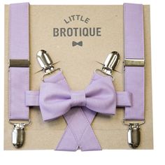 New With Tags! New To Poshmark? Use My Code Kristaknight671 When You Sign Up For $10 Off Your First Purchase! Lavender Bow Tie, Ring Bearer Attire, Tie And Suspenders, Toddler Bow Ties, Purple Bow Tie, Mens Wedding Attire, Bearer Outfit, Bowtie And Suspenders, Ring Bearer Outfit