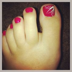 Simple Toe Nails Art Nail Simple, Hacks Beauty