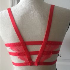 Beautiful Front Closure Bras. All Tags Attached. Bundle With My Other Bras To Save On Shipping Costs. Red Low-cut Party Bra, Victoria's Secret Red Party Bra, Red Fitted Bra For Parties, Red Party Bra, Fitted Red Lace Bra, Front Closure Bras, Velvet Bra, Blue Corset, Satin Bra