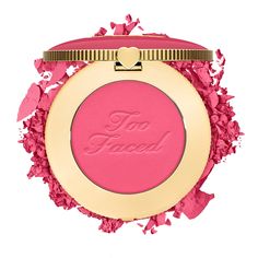 Velvety Second-Skin Powder Formula | Too Faced Cloud Crush Blurring Blush - Watermelon Rain - NET WT. 0.17 oz/5.0g Makeup Counter, Makeup Needs, Makeup Items, Cruelty Free Beauty, Blush Color, Blush Makeup, Tropical Beach