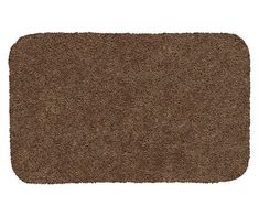 a brown area rug on a white background