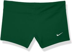 PRICES MAY VARY. Nike volleyball shorts are made of 80% Polyester/20% Spandex Dri-FIT fabric to wick away sweat and help keep you dry and comfortable during those all day tournaments Lined inseam gusset for extra comfort and natural range of motion Embroidered Swoosh design at lower left leg Flexible performance fit to increase your mobility during intense volleyball play. Protective lined crotch gusset. Embroidered Swoosh. 88% polyester/12% Lycra . 3.75" inseam. Imported. Nike Volleyball Shorts, Volleyball Clothing, Womens Volleyball, Volleyball Spandex, Volleyball Game, Women's Volleyball, Volleyball Games, Volleyball Shorts, Women Volleyball