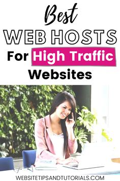 Best Web Hosts for High Traffic Websites Website Design Wordpress, Website Business, Website Tips, Wordpress Website Design, Free Web Hosting, Online Entrepreneur, Web Hosting Services, Blog Page, Website Traffic