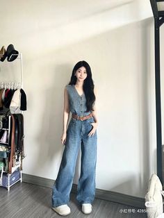 Inspo Fits, Korean Fits, Blue Outfits, Dream Photography, Fashion Mistakes, Street Style Inspiration, Blue Outfit