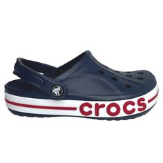 Crocs Bayaband Women's Clog Navy Blue - Lightweight , Beach, Summer Sandals. * Size Us 7 /Eur 37-38 - New With Tags * Size Us 8 /Eur 38-39 - New With Tags * Size Us 9 /Eur 39-40 - New With Tags *Water Friendly Shoes *Eva Footbed *Synthetic *Same Day Shipping To All Orders Placed By 10am Eastern Time, Monday - Friday! *Offers Are Greatly Appreciated But Price Is Firm. Eb2nd2031 Red Clogs, Crocs Slides, Crocs Baya, Rubber Clogs, Brown Flip Flops, Mens Clogs