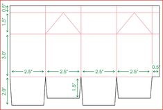 the box is cut out and ready to be used for making an origami house