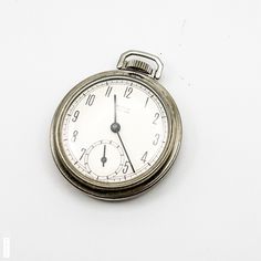 Vintage Westclox Pocket Ben Watch Manual Wind 49mm Pocket Watches, Jewelry Watches, United States, Pocket Watch