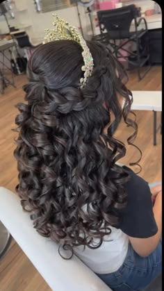 Quincera Hairstyles, For Long Hair Hairstyles, Long Hair Hairstyles, Natural Wedding Hairstyles, Short Hair Hairstyles