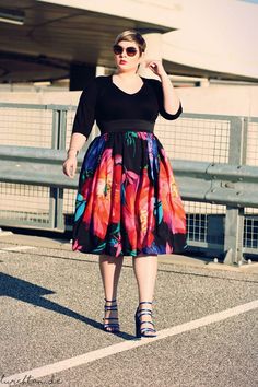 Plus Size Fashion for Women - Lu zieht an. Leandra Medine, Giovanna Battaglia, Anna Dello Russo, 21st Dresses, Sarah Jessica Parker