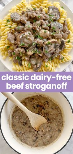 creamy beef stroganoff without cream.