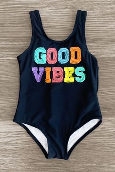 Black & rainbow sequin design adds a bright pop to her summer swimwear Swimsuits feature a one-piece design with a scoop neck & back Mom swimsuit features removable padded cups Twinning is winning! You and your little one will look so cute on the beach or poolside in our "Good Vibes" Black Sequin Swimsuits. Made from a soft & lightweight fabric, the swimsuit is designed to keep her comfortable both in and out of water. Featuring a rainbow sequin design on the front, she can pair this swimsuit wi Mom Swimsuit, Bright Pop, Black Rainbow, Sequin Design, Summer Swimwear, Black Sequins, Lightweight Fabric, Good Vibes, Scoop Neck