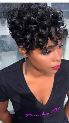 Short Styled Hair Black Women, Wedding Veils For Short Hair, Short Hair Mohawk Black Women, Short Sewin Hairstyles For Black Women, Short Curly Quick Weave Hairstyles, Tight Curls Short Hair, Short Black Hair Styles, Short Sassy Hair Black Women, Side Braids Hairstyles