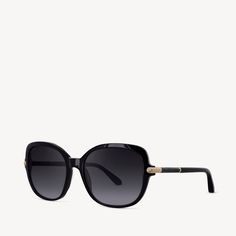 Nova Women's Sunglasses in Black Acetate | Aspinal of London Aspinal Of London, Women's Sunglasses, 30 Day, Sunglasses Women, Fast Delivery, London, Sunglasses, Black