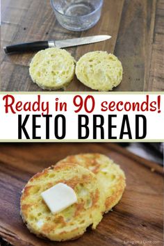 the recipe for keto bread is ready in 90 seconds and it's so easy to make