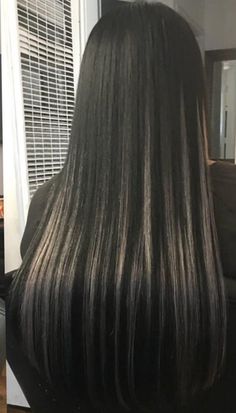 "Length: 20\" Color: #1B/613 Off Black Mixed With Platinum Blonde Style: Highlighted Tape In Hair Extensions Texture: straight Hair Type: 100% Human Remy Hair Grade: AAAA Total Weight: 100 Grams (Each Piece= 2.5 Gram) Quantity: 40 Pieces/Pack" Skunk Hair Platinum Blonde, Straight Hair Peekaboo Highlights, Black Hair With Blonde Tape Ins, Black Hair Frosted Tips, Black Hair Blonde Highlights Straight, Highlights Ends Of Hair, Black Hair With Blonde Lowlights, Black And Blonde Hair Extensions, Skip Slice Highlights