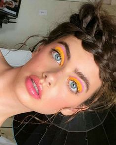 Makeup Hooded Eyes, Editorial Make-up, Hippie Makeup, Makeup Pinterest, 80s Makeup, Eye Makeup Looks, Retro Makeup, Best Eyeshadow, Beauty Make-up