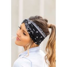 These are the perfect solution for taming those locks and add a stunning finish to top knots, messy buns, ponytails, or for just getting your hair off your neck.Measurement: Approx. 3.25" wide, but can be worn with the layers separated for a wider, turban lookSuper soft, high-quality jersey knit Style: headwrap, bandana Embellishment: knotted Closure: sewn Beach Headbands, Head Bandanna, Boho Headbands, Headwrap Hairstyles, Little Black Dress Outfit, Head Bandana, Black Bandana, Strapless Sundress, Top Knots