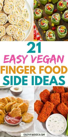 These vegan finger foods are best for holidays and for side dishes. Vegan Baby Shower Food, Vegetarian Party Snacks, Vegan Appetizers Easy, Vegetarian Finger Food, Vegan Party Snacks, Vegan Finger Foods, Vegetarian Party Food, Vegan Cocktails, Vegan Apps