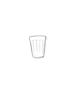 a line drawing of a blender on a white background