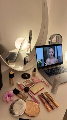 vogue beauty secrets, girly makeup aesthetic 🎀 Makeup Girly Aesthetic, Getting Ready Makeup Aesthetic, Makeup On The Floor Aesthetic, Vogue Grwm Aesthetic, Vogue Makeup Aesthetic, Makeup Pictures Aesthetic, Pinterest Girlies Aesthetic, Beauty Secrets Vogue, Girly Vision Board Ideas Aesthetic