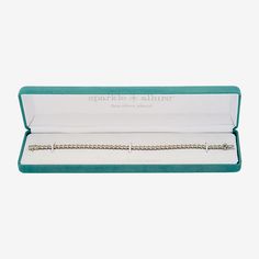 Features: In A Gift BoxCircumference: 7 1/4 InchJewelry Closure: Box ClaspLink Construction: SolidStone Cut: RoundMetal Color: Silver ToneChain Length: 7 1/4 InchChain Width: 3.88 MillimetersMetal: Pure Silver Over BronzeCare: Wipe CleanStone Type: 1 Genuine DiamondBirthstone: April BirthstoneBracelet Type: Tennis BraceletsCountry of Origin: Imported Gift Sterling Silver Bracelet With Diamond Accents, Diamond Bracelet With Box Chain For Gift, Silver Tennis Bracelet With Diamond Accents As Gift, Diamond Bracelets With Box Chain For Gifts, Elegant Sterling Silver Tennis Bracelet Gift, Classic Bracelet Jewelry For Mother's Day, Gift Sterling Silver Diamond Cut Bracelet, Sterling Silver Jubilee Tennis Bracelet As Gift, Sterling Silver Jubilee Tennis Bracelet For Anniversary