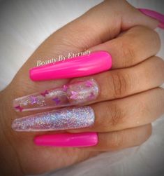 Extra long nails xl nails xxl nails long nails extra long Etsy Nails With Stars, Xxl Nails, Xl Nails, Tropical Vacation Nails, Nails Oval, New Nail Trends, Nails Extra, Natural Nail Art, Acrylic Pink