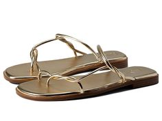 FARYL by Farylrobin Quinton - Women's Shoes : Gold : Sport a Bohemian look by wearing the super comfy and minimalistic FARYL by Farylrobin Quinton Sandals. Synthetic upper, lining, and insole. Slide-on style. Minimalistic strappy design. Flat sandals with an open square toe. Synthetic outsole with high durability. Imported. Faryl Mission Statement • Faryl Robin Statement of Purpose: We are fierce advocates for empowering people with the best footwear choices for them. • Faryl Robin Vision: We se Adjustable Square Toe Sandals For Beach, Trendy Toe Loop Sandals For Spring, Gold T-strap Sandals With Flat Heel For Summer, Elegant Ankle Strap Sandals With Gold-tone Hardware, Summer Sandals With Gold-tone Hardware And Ankle Strap, Adjustable Gold T-strap Sandals For Vacation, Gold Flat T-strap Sandals For Beach, Boho Sandals, Flatform Sandals