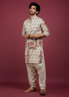 Trendy Kurta For Men, Indowestern Outfits For Men, Sangeet Dresses, Kurta Set With Jacket, Indian Sangeet, Indowestern Outfits, Unisex Garments