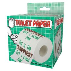 Island Dogs Funny Novelties Crappiest Gift!  Toilet Paper Toilet Paper Gift, Quirky Christmas Gifts, Funny Toilet Paper, Toilet Paper Humor, Christmas Toilet Paper, Funny Christmas Ornaments, Funny Gifts For Men, White Elephant Gift, Gag Gifts Funny