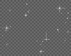 white stars and snow flakes on a gray background