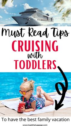 Make you first family cruise the best it can be with these smart tips for cruising with toddlers.  You will not only find the best tips for cruising with kids but also some essentials you may have not thought of to pack. Toddler Cruise Outfits, Best Trips With Toddlers, Toddler Cruise Packing List, Cruising With Toddlers, Cruise Essentials For Kids, Cruise With Kids, Cruising With Kids