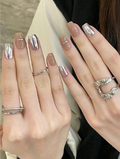 Short Nail Art Ideas, Pastel Nail Colors, Unusual Nail Designs, Short Nail Art, Easy Nail Designs, Elegant Touch Nails, Pastel Nail, Summer Nail Designs, Asian Nails