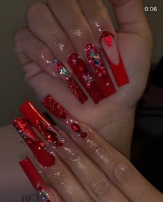 Long Acrylic Nail Designs, Glow Nails, Simple Acrylic Nails, Exotic Nails