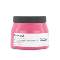 LOreal Professionnels Pro Longer mask thickens long hair for visibly healthier and stronger looking lengths. When used with the Pro Longer shampoo and ends-filler treatment for long hair, split ends are reduced visibly by 66%.The unique Filler A-100 technology works by penetrating the fiber core to plump and thicken the hair from the inside. Amino acids in the formula work to strengthen the hair from the outside. The formula works on thin ends, or areas where help is most needed.Key Features: Renews lengths and fills in ends Enhances shine Minimizes breakage and split ends Thickens long hair Hair is visibly healthier and stronger looking Hair Split Ends, Hair Concerns, Acetic Acid, Split Ends, Dry Hair, Amino Acids, Long Hair, It Works, Hair Care