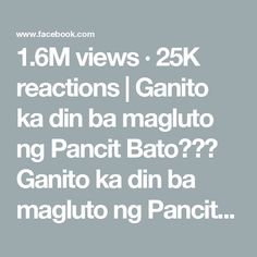 1.6M views · 25K reactions | Ganito ka din ba magluto ng Pancit Bato???

Ganito ka din ba magluto ng Pancit Bato???
#KuyaFernsCooking #pancitbato #pancitbatoguisado #pancitbicol #fypシ゚ #reelsvideo #reelsviral | Kuya Fern's Cooking