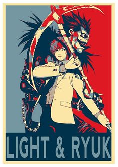 the poster for light and ryruk