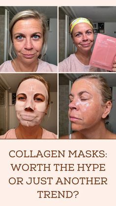 Collagen Mask, Glass Skin, The Hype, No Foundation Makeup, Korean Skincare, Makeup Routine, Natural Remedies, And Now