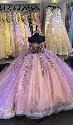 Prom Dress A Line, Sweet 15 Dresses, Quinceñera Dresses, Quinceanera Dresses Pink, Pretty Quinceanera Dresses, Quince Dress, A Line Evening Dress