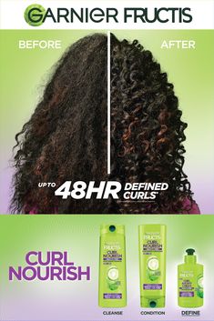 We 💜 your curls! Fructis Curl Nourish will provide nourish and define all types of curls. #GarnierFructis Round Faces With Bangs, Short Hair With Fringe, Korean Pixie, Curl Tips, Fringe Ideas, Haircut Options, Hair With Fringe, Air Dry Cream, Short Hair Waves