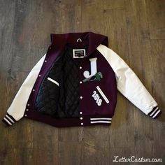 Custom High School Letter Jackets Designed @LetterCustom #beetdiggers #jordanhighschool #varsity Varsity Photoshoot, Chenille Patches, Varsity Jacket Women, Varsity Letterman Jackets, Letterman Jackets, Varsity Letter, Letterman Jacket, Jacket Design, Jacket Women