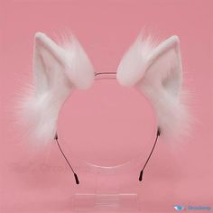 OrcaJump - Faux Fur Cat Ears Headband - Plush Design - Ideal for Cosplay - Versatile Range of Colors Cat Ears And Tail, Plush Design, Cat Ears Headband, Style Kawaii, Ears Headband, Anime Dress, Cosplay Props, Hair Hoops, Pull Sweat