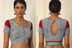 Simple Sleeveless Blouse with Deep Blouse Neck Patterns, Pattu Saree Blouse Designs, Modern Saree, Simple Sarees